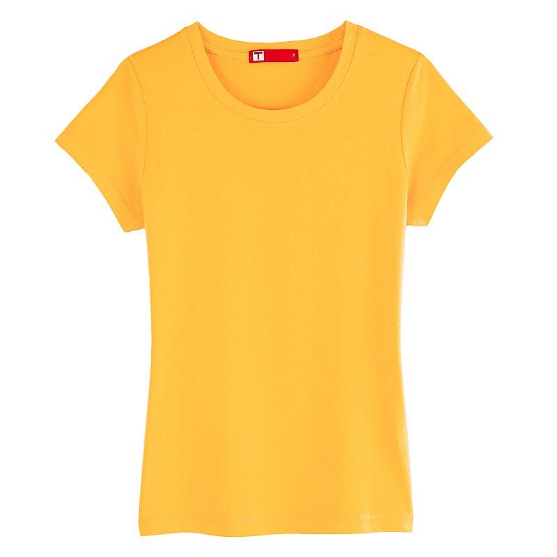 黄色女士T恤