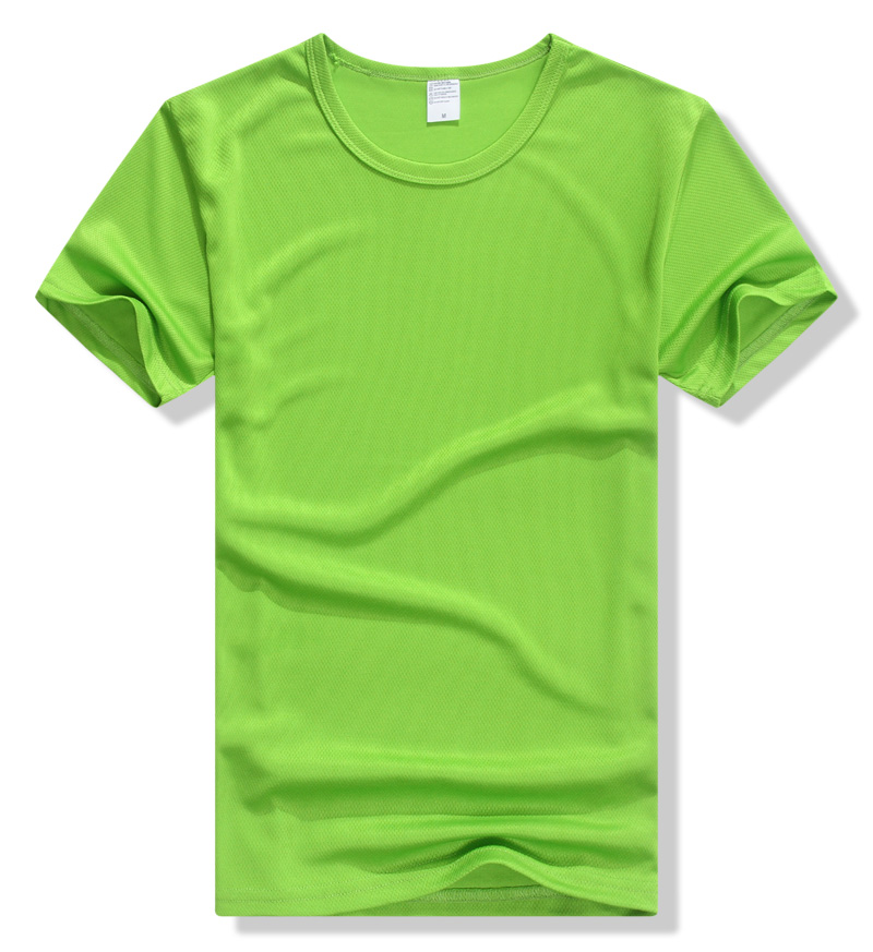 运动速干面料，圆领短袖T恤衫，13个颜色可选！