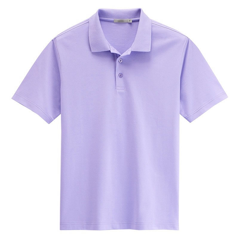 紫色POLO衫