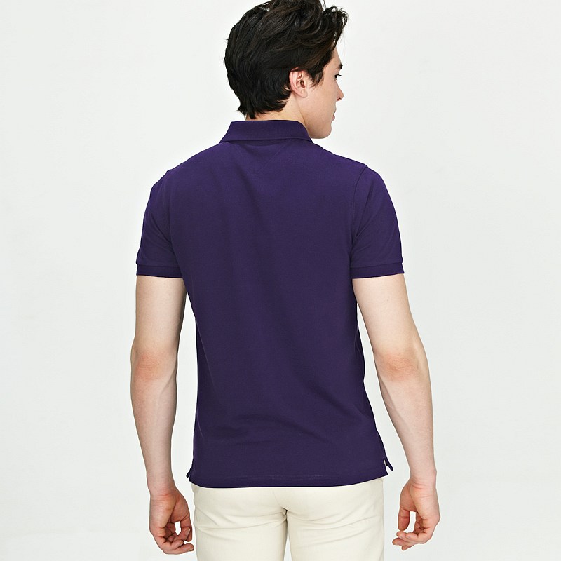 紫色男士T恤衫