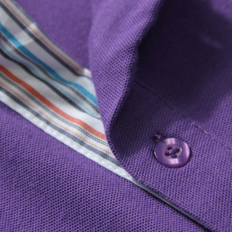 紫色时尚POLO衫