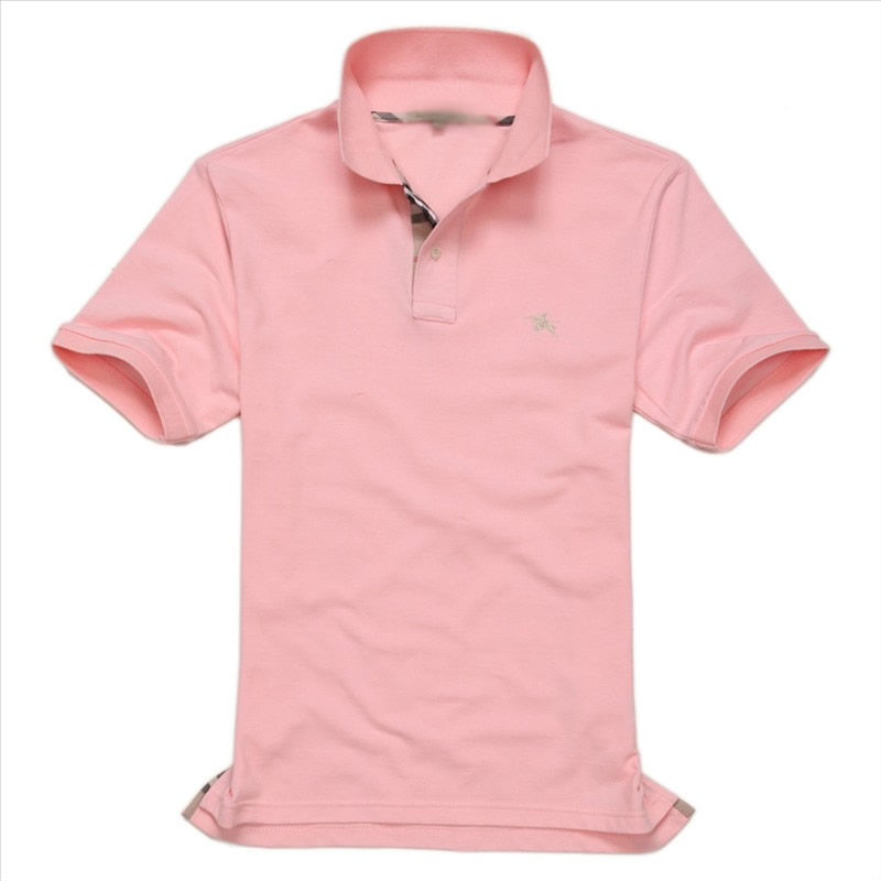 粉色POLO衫