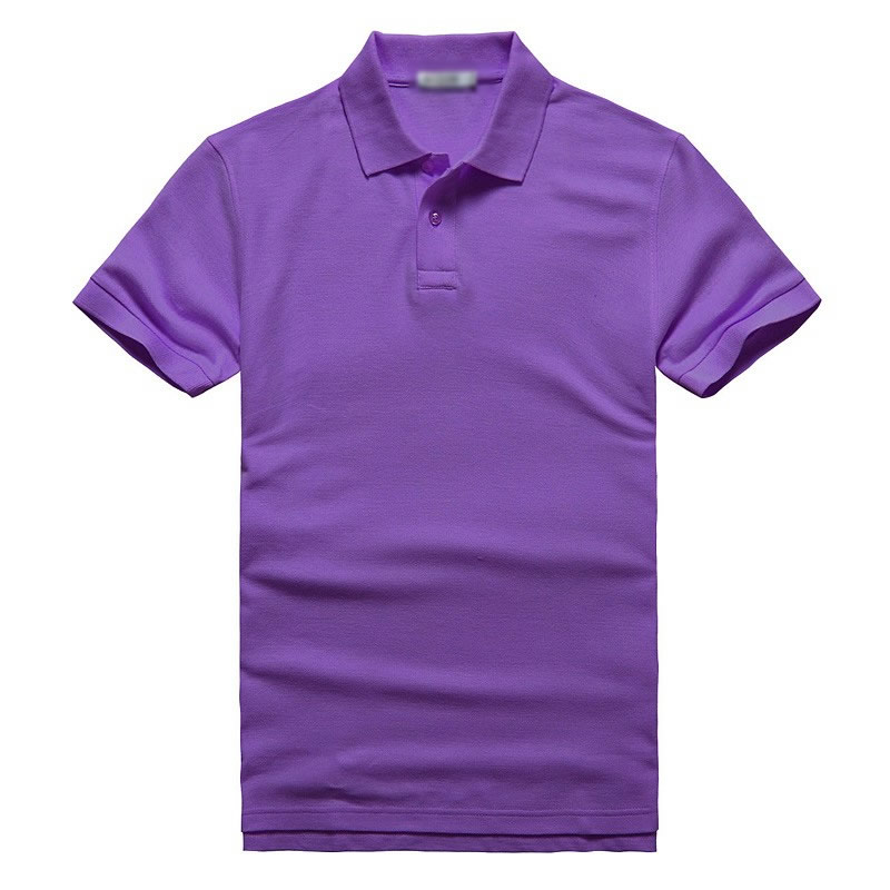 紫色短袖T恤衫