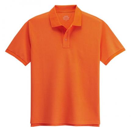 橙色工作服T恤衫订制