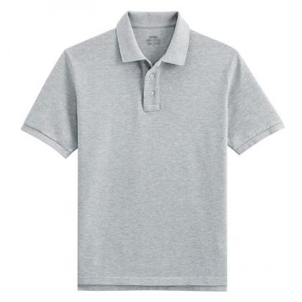 全棉翻领工作服T恤衫