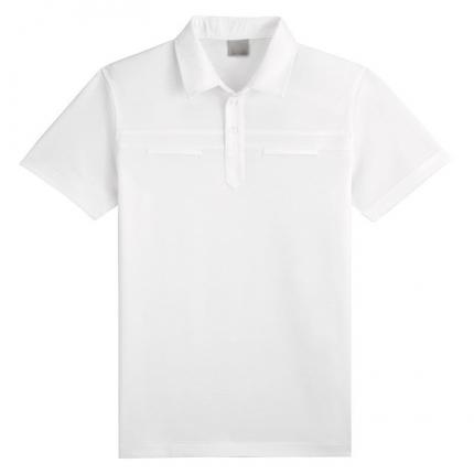 【定制】白色韩版T恤衫款式定做 免费设计与寄样
