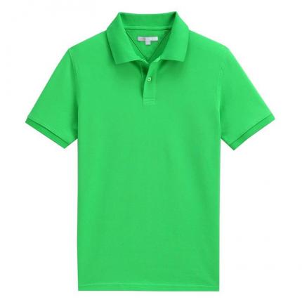 高档商务男装绿色T恤衫寄样款式