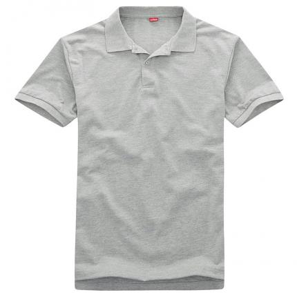 【定制】花灰色男款短袖T恤衫全棉材质制作